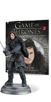 Miniatura - Jon Snow, da Patrulha da Noite - Eaglemoss - R$63