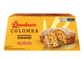 [R$15,60 Unid]Colomba Frutas Bauducco 600g | 12 unidades