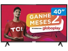 Smart TV LED 40” SEMP TCL 40S6500 Full HD Android - Wi-Fi HDR
