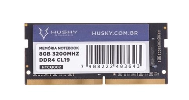 Memória Husky Technologies, 8GB, 3200MHz, DDR4, CL19, Para Notebook 