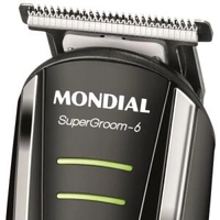 [APP] Aparador de Pelos Mondial Super Groom-6 6 em 1 Bivolt | R$64