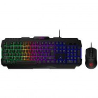 Combo Gamer MSI GK100 Teclado e Mouse RGB USB