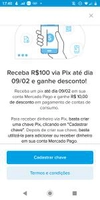 [Selecionados] Faça um Pix de R$ 100,00 para sua conta do mercado pago e ganhe um bônus de R$ 10,00
