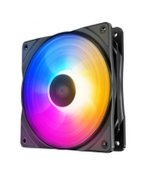 Cooler para Gabinete Deepcool RF120 FS LED Rainbow 120mm, 1500rpm 56CFM DP-FLED3-RF120-FS