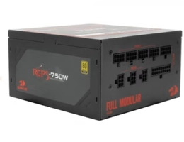 Fonte Redragon RGPS 750W, 80 Plus Gold, PFC Ativo, Full Modular