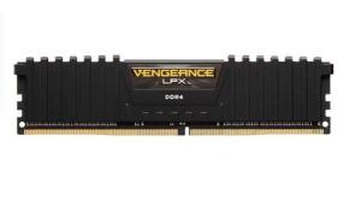 [À vista]Memoria Corsair Vengeance LPX 4GB (1x4) 2400MHz DDR4 Preta, CMK4GX4M1D2400C14