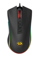 Mouse Gamer Redragon Cobra  RGB, 7 Botões, 10000DPI, M711, Preto