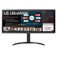 Monitor LG 34' IPS, Ultra Wide, Full HD, HDMI, HDR 10, 95% sRGB, FreeSync, Ajuste de Altura, Preto - 34WP550