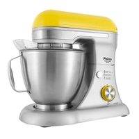 (Ame SC R$ 241) BATEDEIRA PLANETÁRIA PHILCO PBP800AM 12 vel +Turbo INOX só 110V