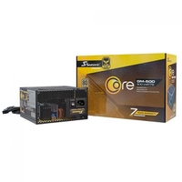 Fonte Seasonic Core GM-500, 500W, 80 Plus Gold, Semi Modular