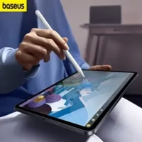 Caneta Baseus-Stylus para iPad Air 4, 5, iPad 6, 7, 8, 9, 10, iPad Pro 2, 3, 4, 6, iPad Mini 5, Rejeição Palm, sucção Magnética