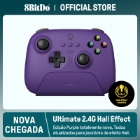 [Taxa inclusa] 8BitDo-Wireless Hall Efeito Joystick Ultimate Gaming Controller para PC, Windows Steam Dec, 2.4G