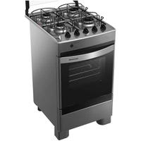 [R$765 com o Cashback Brastemp] Fogão De Piso Brastemp 4 Bocas BFO4N Inox | R$965