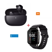 [internacional] Fone de Ouvido Xiaomi Redmi Airdots 3 + Smartwatch Haylou IP68