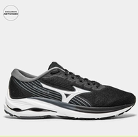 Tênis Mizuno Wave Tornamic 3 Masculino - Preto+Branco 42 e 43