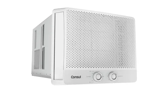 Ar-Condicionado de Janela Consul 7.500 BTUs Frio Mecânico Branco Ccb07fb - 127V