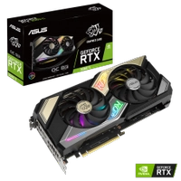 Placa de Vídeo Asus KO, Geforce RTX 3060 Ti, LHR, 8GB, V2, GDDR6, DLSS, Ray Tracing, 90YV0G1G-M0NA00