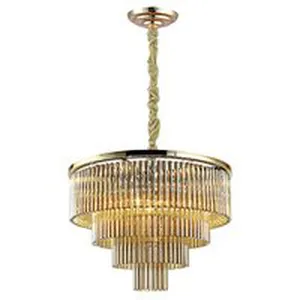 Pendente Vivi Bella Iluminação Vivi No Voltagev French Gold/ Champagne