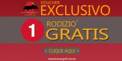 Rodízio Grátis Churrascaria Boizão Grill