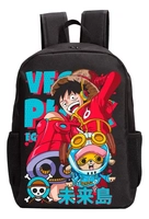 Mochila Unisex Escolar Trabalho Anime One Piece 27 Luffy Cho