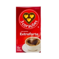Café 3 Corações Extra Forte Moído 500g