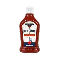 (+por- R$ 10,25 / REC) Ketchup Hemmer Tradicional Bisnaga Tamnho Grande 1kg