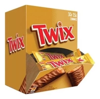 Chocolate Twix 15g Caixa Com 30 Unidades