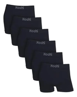 Kit 6 Cuecas Boxer Sem Costura Hoahi Microfibra