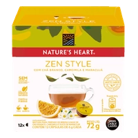 12 CAPSULAS CHÁ NATURE'S HEART ZEN STYLE
