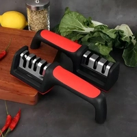 Afiador de Facas e Tesouras em Aço Inox