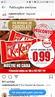 Kit Kat por 0.99 nos Supermercados Rede Store