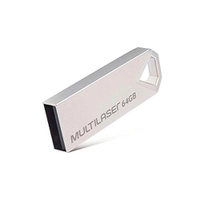 [PRIME] Pen Drive 64GB Diamond 10Mb/S Pd852 Metálico | R$62