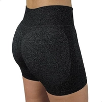 Short Push Up Cintura Alta Feminino Preto G
