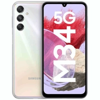 Smartphone Samsung Galaxy M34 5G 128GB 6GB RAM Tela 6,5 Super AMOLED Bateria 6.000mAh NFC