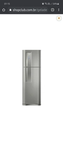 Refrigerador Top Freezer Inox 382L Electrolux (TF42S) - 220V | R$2161