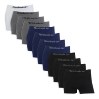 [R$ 6,66 cada] Kit 12 Cuecas Boxer Masculina Sem Costura Microfibra - Reebok SOMENTE GG 