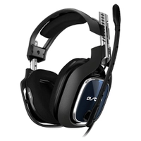Headset ASTRO Gaming A40 TR para PS5, PS4, Xbox Series, Xbox One, PC e Mac - Preto/Azul - 939-001788