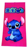 Toalha Infantil Lilo Stitch Banho e Praia Algodão