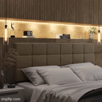 Cabeceira de Cama Queen Casal Bia 1,60