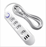 [R$18,50 MOEDAS] Extensão COIBEU com 4 Tom + 3 USB