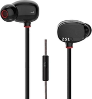KZ ZS1 HIFI Stereo Earphones Earhook with Microphone por R$ 31