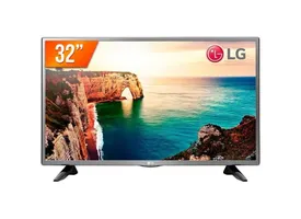 [PRIME] TV LED 32" LG 32LT330HBSB 2 Hdmi 1 Usb Pro Conversor Digital Bivolt, Preta
