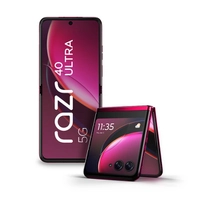 Smartphone Motorola Razr 40 Ultra 256GB Magenta 5G Snapdragon Octa-Core 4GB RAM 6,9" Câm. Dupla + Selfie 32MP