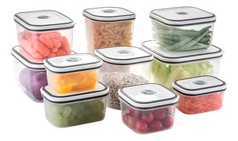 Kit Potes Herméticos Electrolux com 10 Unidades