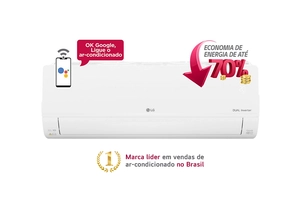 [127v]Ar Condicionado Split LG DUAL Inverter Voice 12.000, Frio, 127V