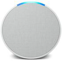 Echo Pop Amazon, com Alexa, Smart Speaker, Som Envolvente, Branco - B09ZXN77L2