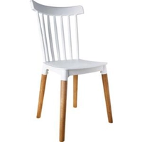 Leve 4 Cadeira Windsor Branca por R$ 250