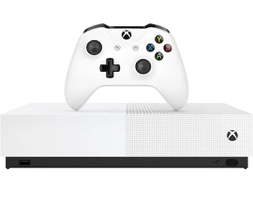 Console Microsoft Xbox One S 1TB All Digital Edition V2 - Game Minecraft + Game Sea of Thieves + Voucher Fortnite