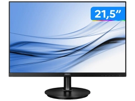 Monitor Philips 21.5 Pol. LCD Full HD 221V8 | R$ 549