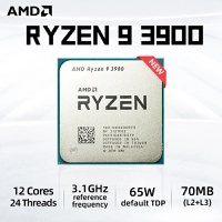 |Processador AMD R9 3900 Ryzen 9 3900 3,1 GHz de doze núcleos e 24 threads 